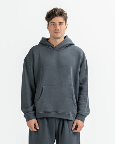 Blank Hoodie in charcoal