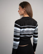 Toasted Striped Knit Jacket