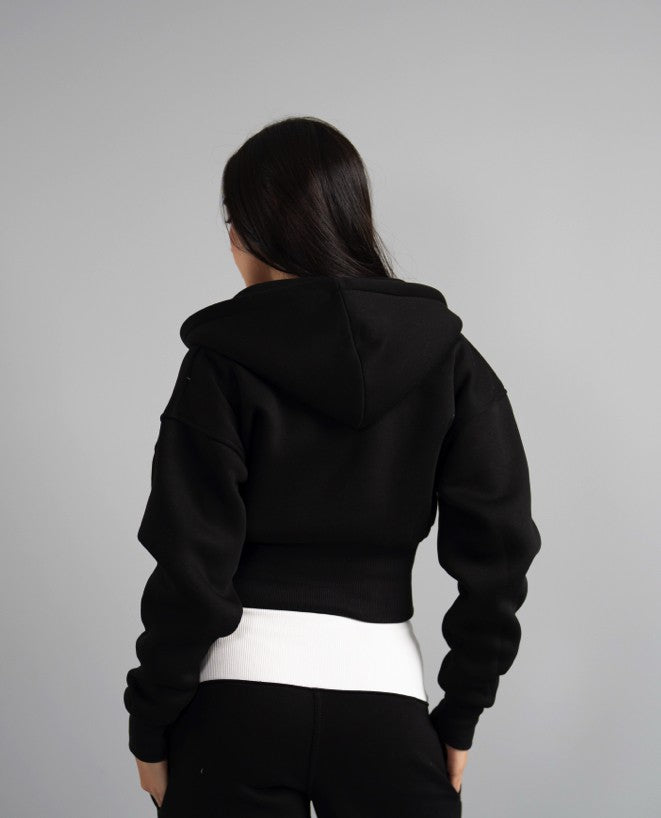 Fluff Cinched Zip up
