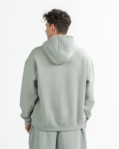 Blank Zip up in light grey