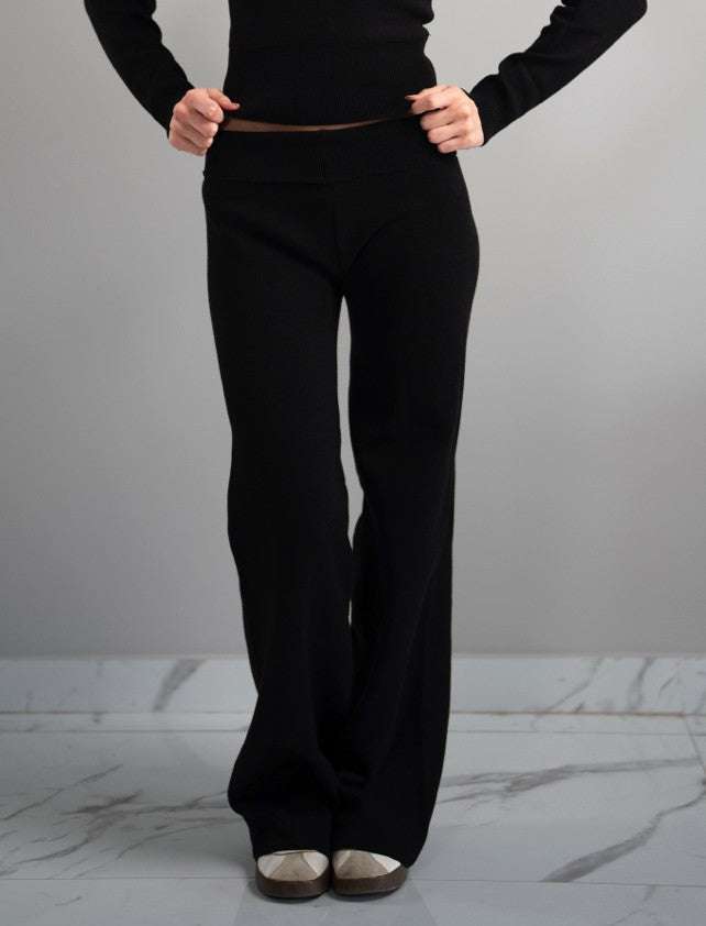 Toasted Knit fold over pants
