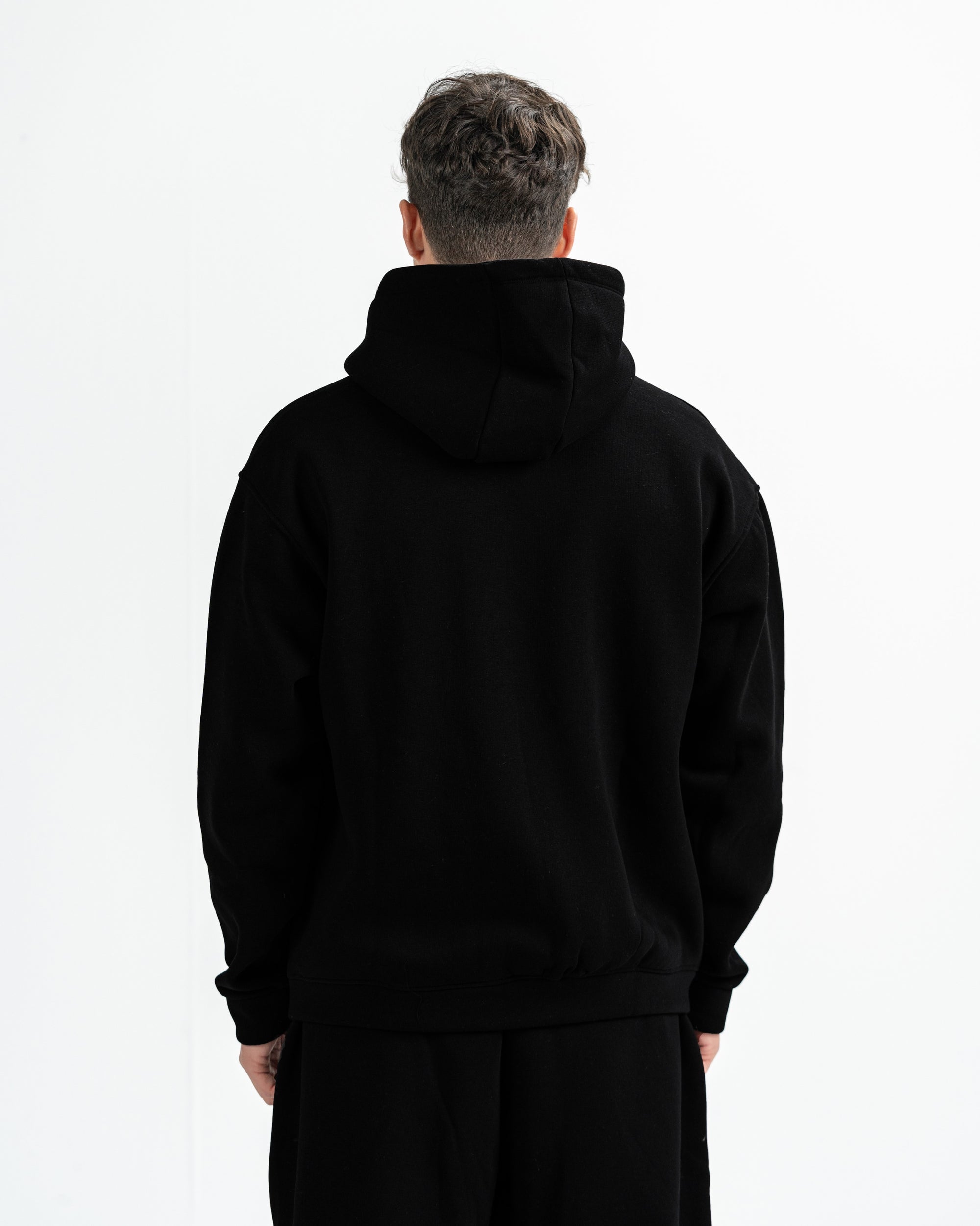 Blank Zip up in black