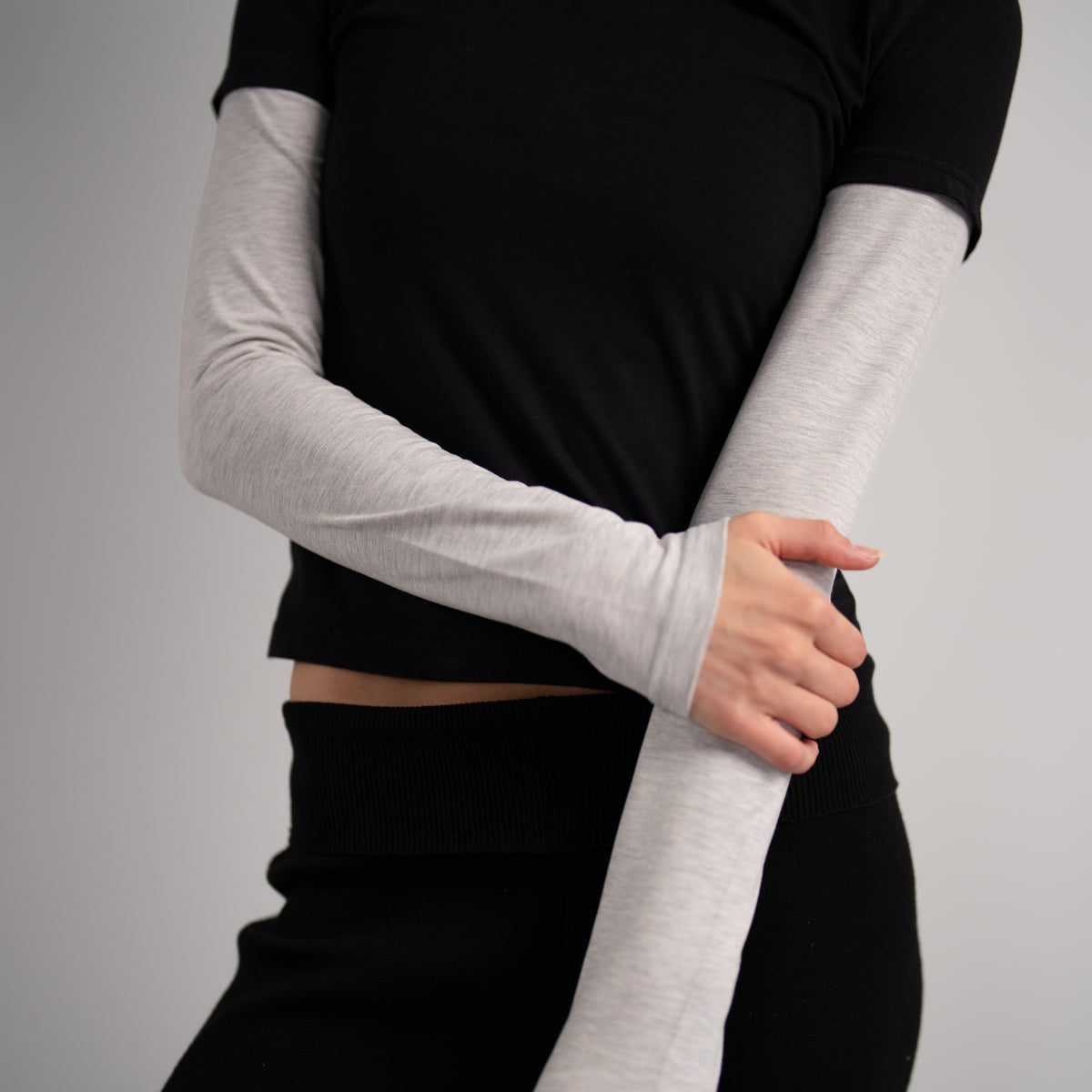 Y2K Contrast Sleeve Tee