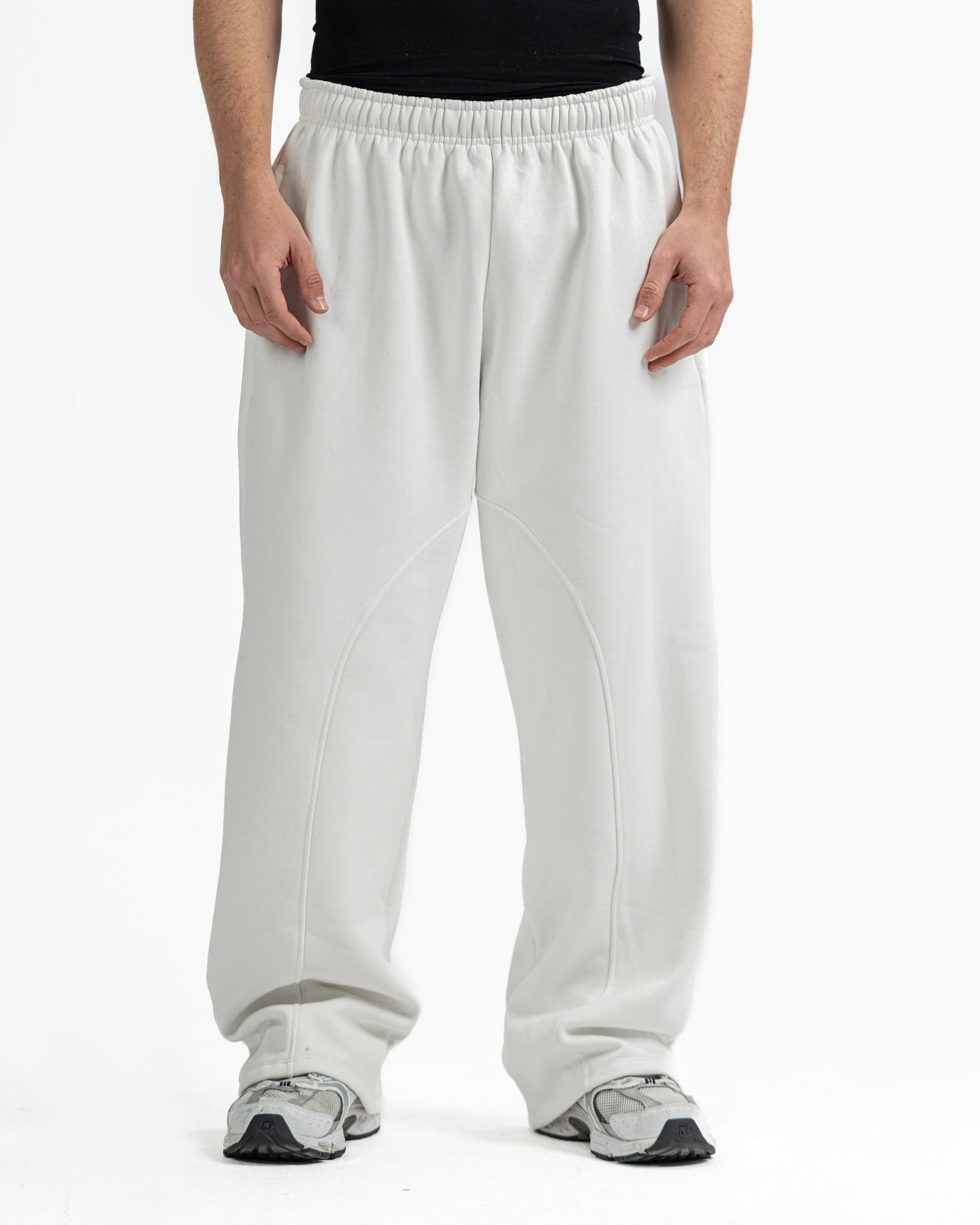 Blank Sweatpants in white
