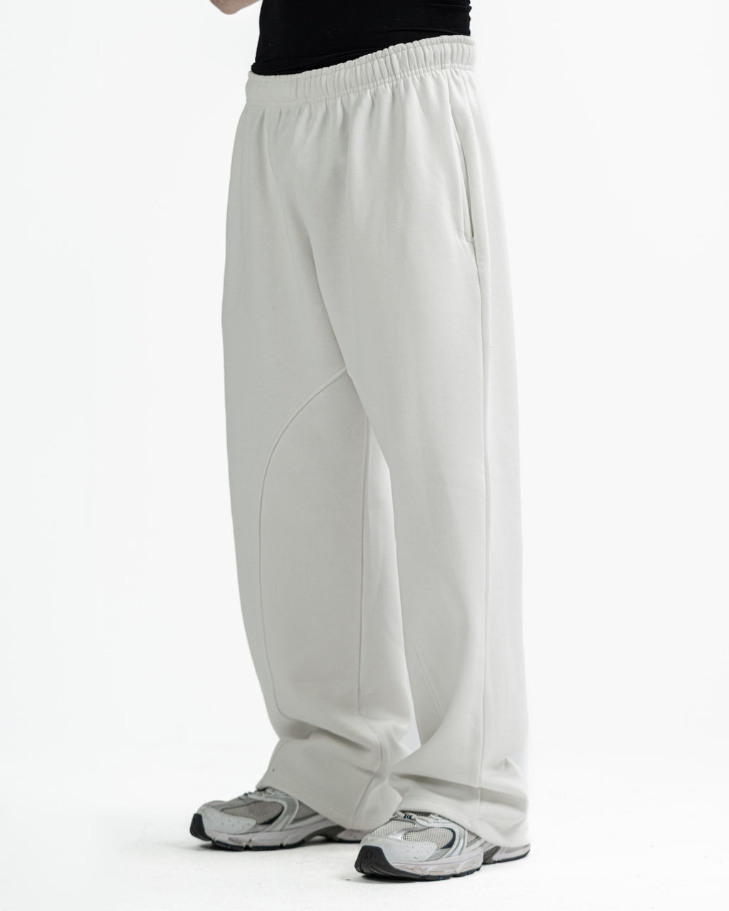 Blank Sweatpants in white