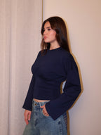 Crewneck Empire Seam Top