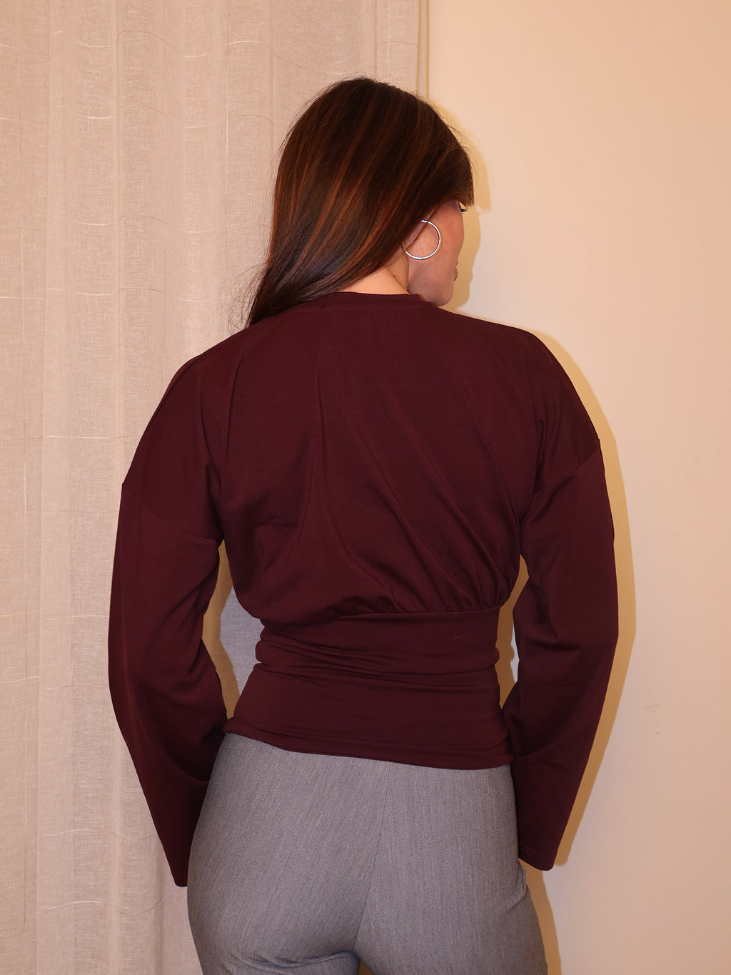 Crewneck Empire Seam Top