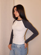 Baseball Henley Tee