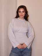 Crewneck Empire Seam Top