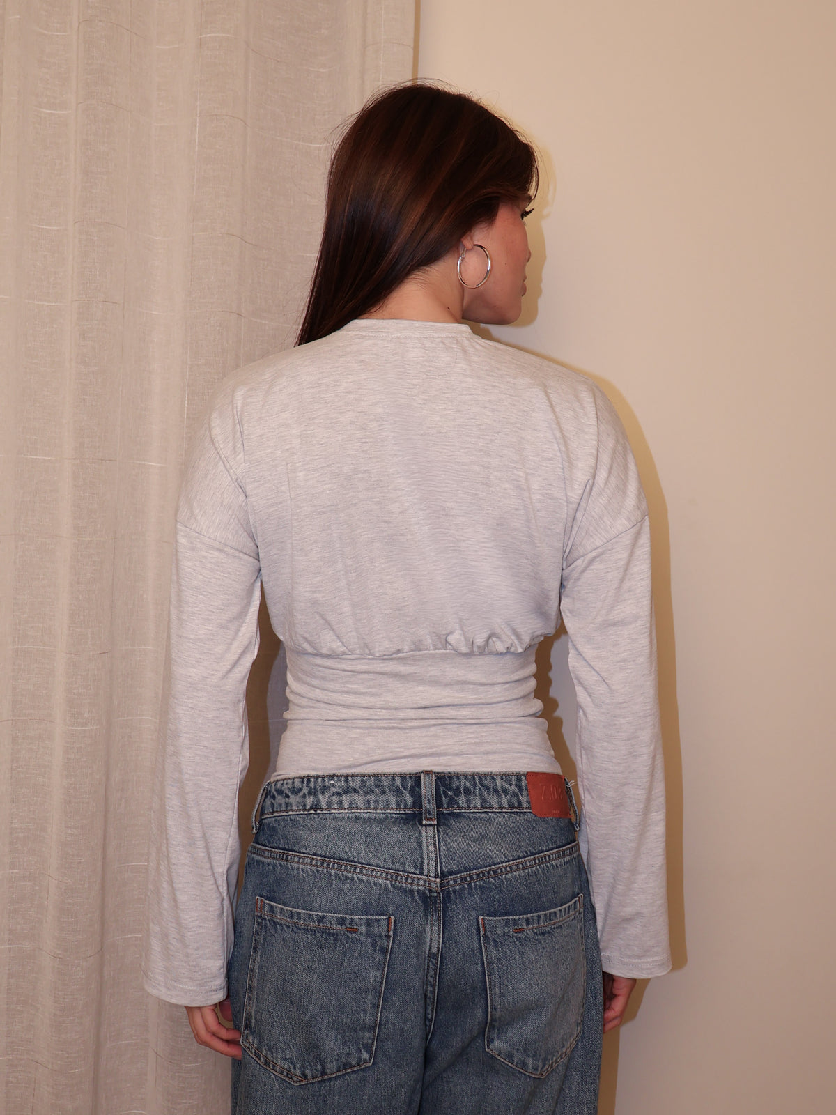 Crewneck Empire Seam Top
