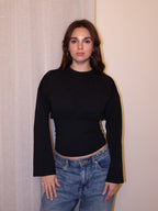 Crewneck Empire Seam Top