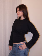 Crewneck Empire Seam Top