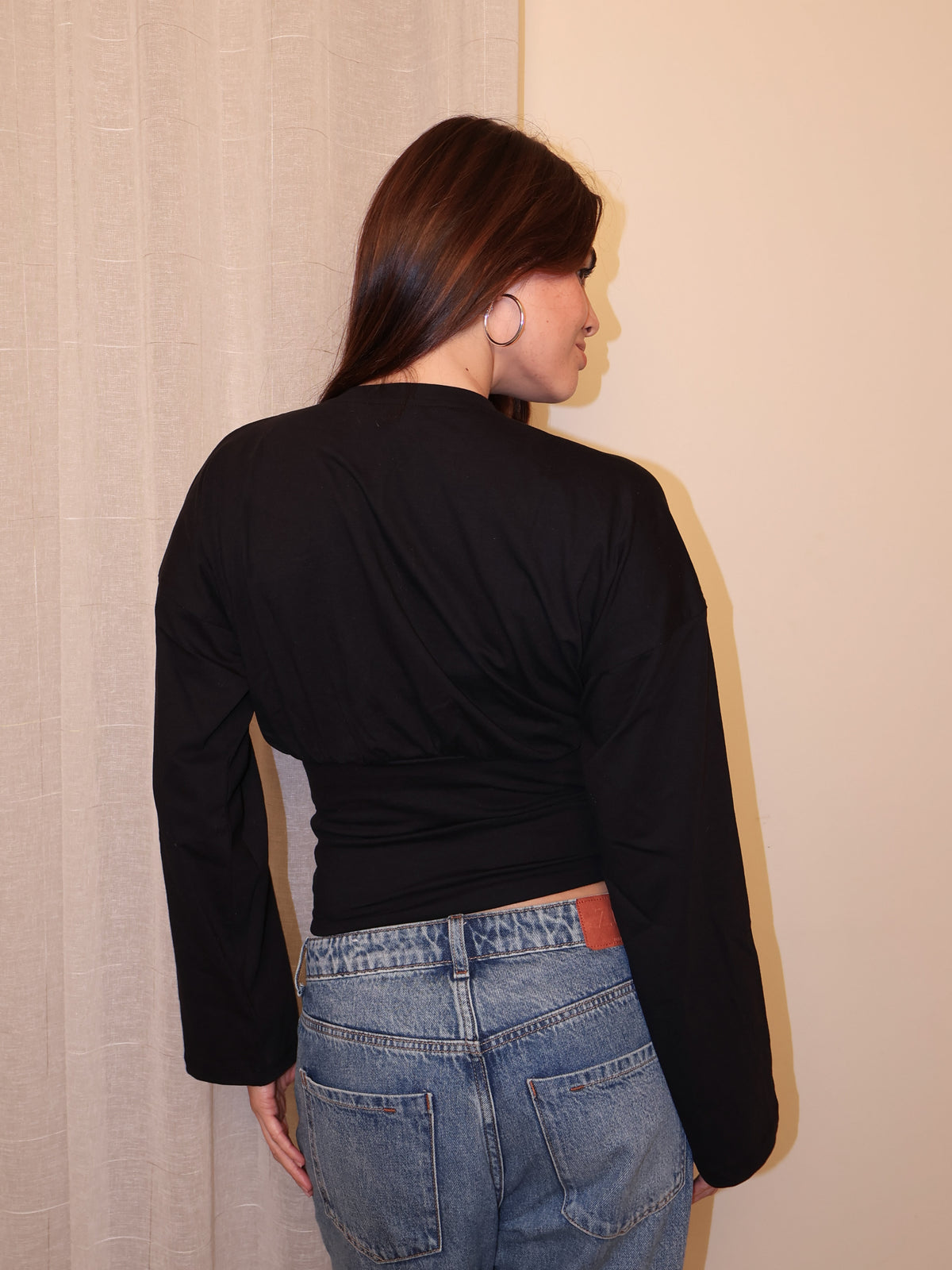 Crewneck Empire Seam Top