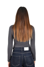Cotton Shaping Long Sleeve Top