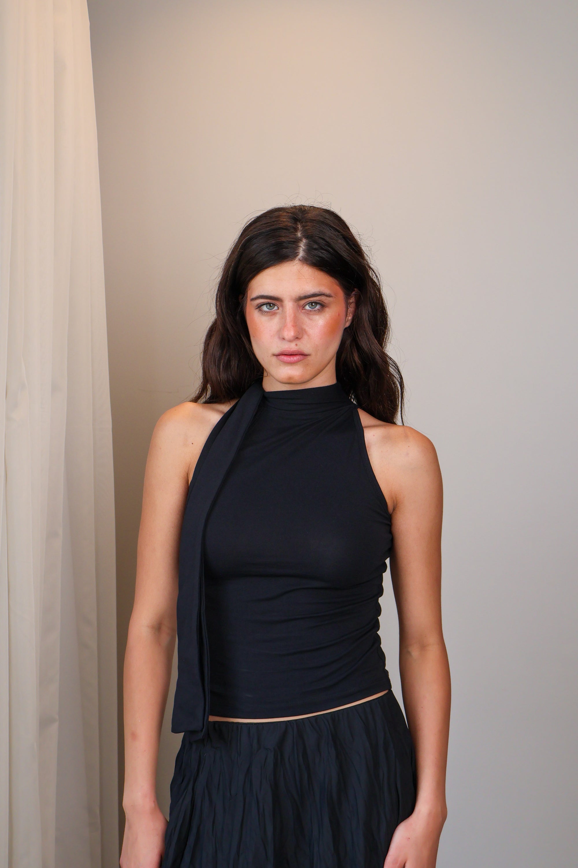 Scarf Halter Top