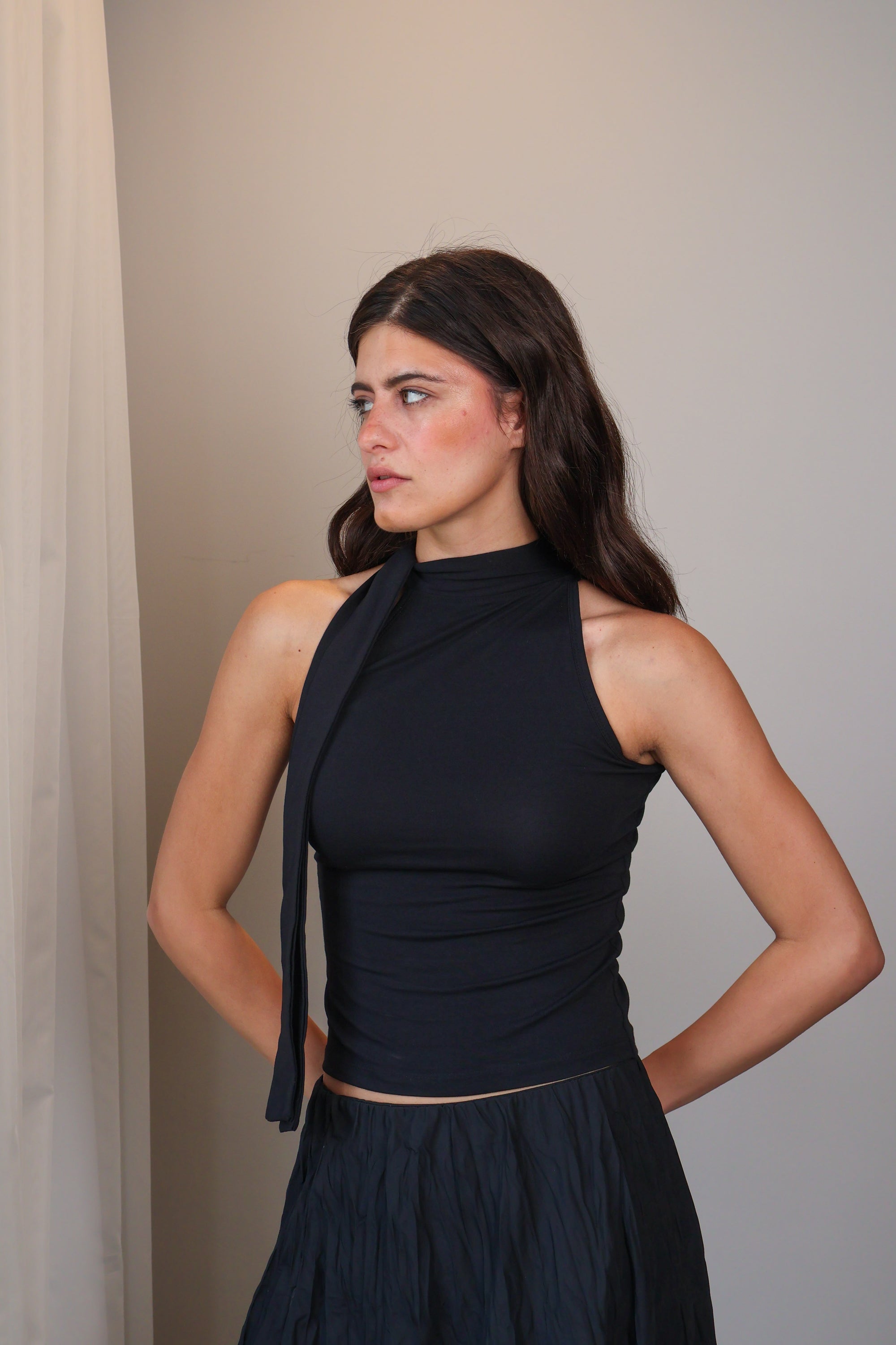 Scarf Halter Top