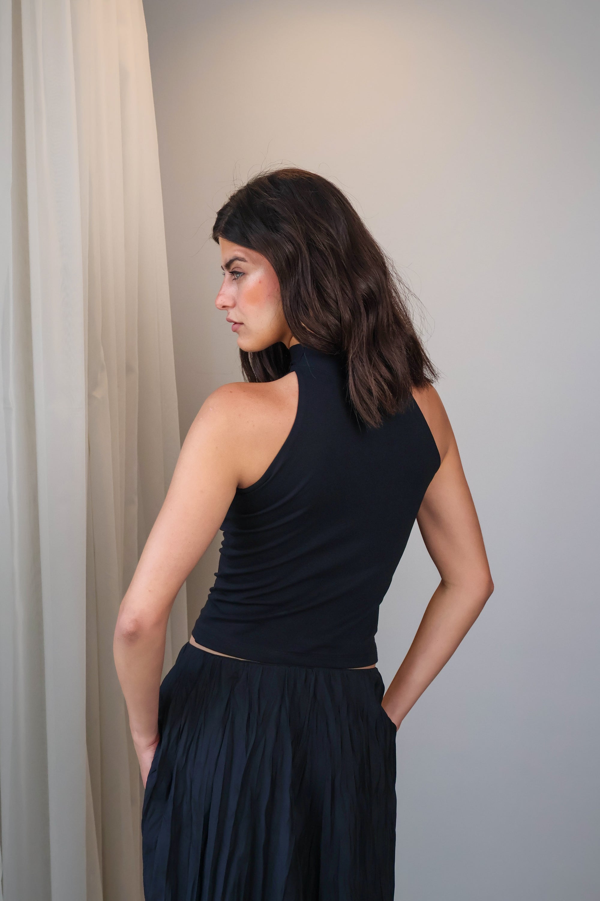 Scarf Halter Top