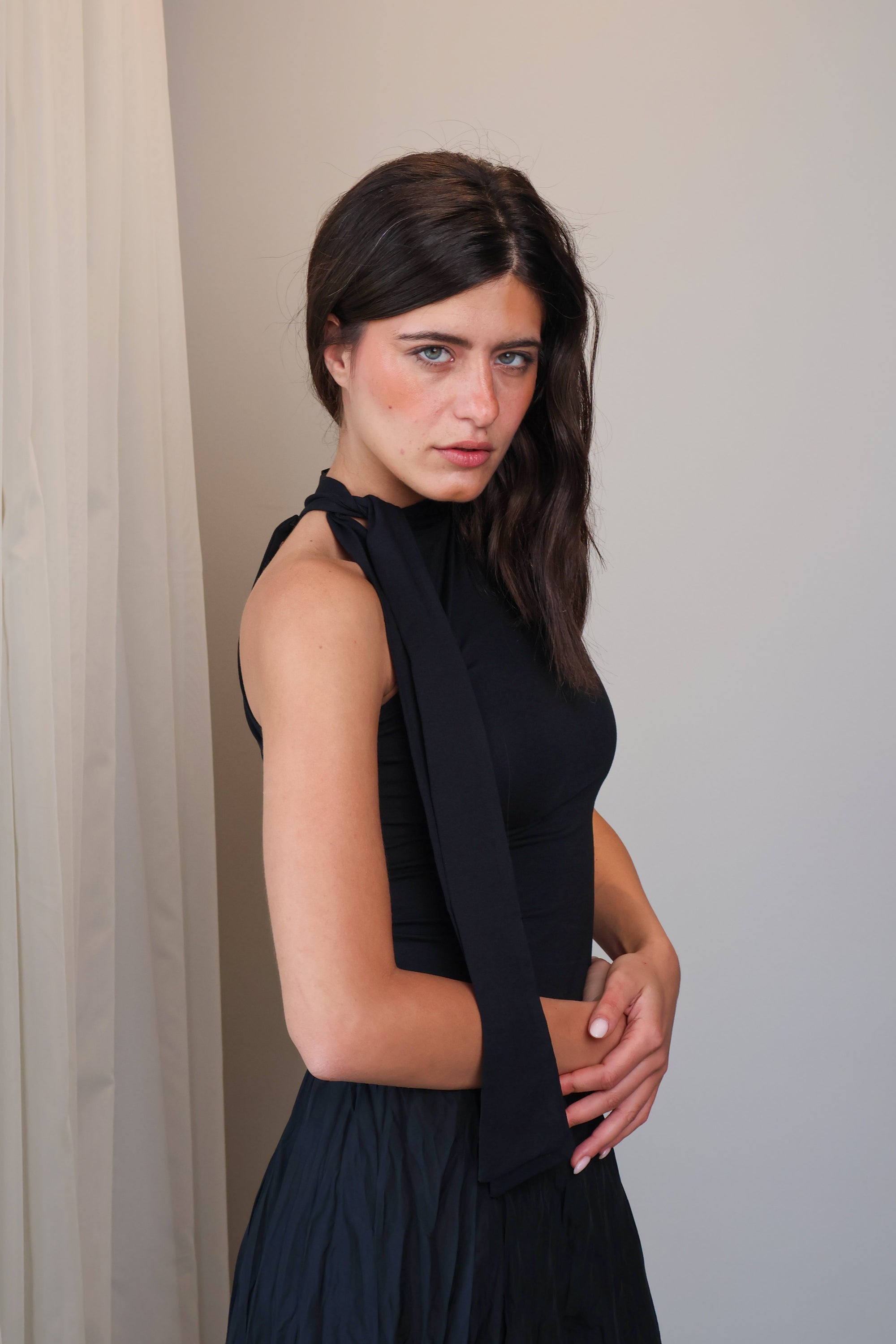 Scarf Halter Top