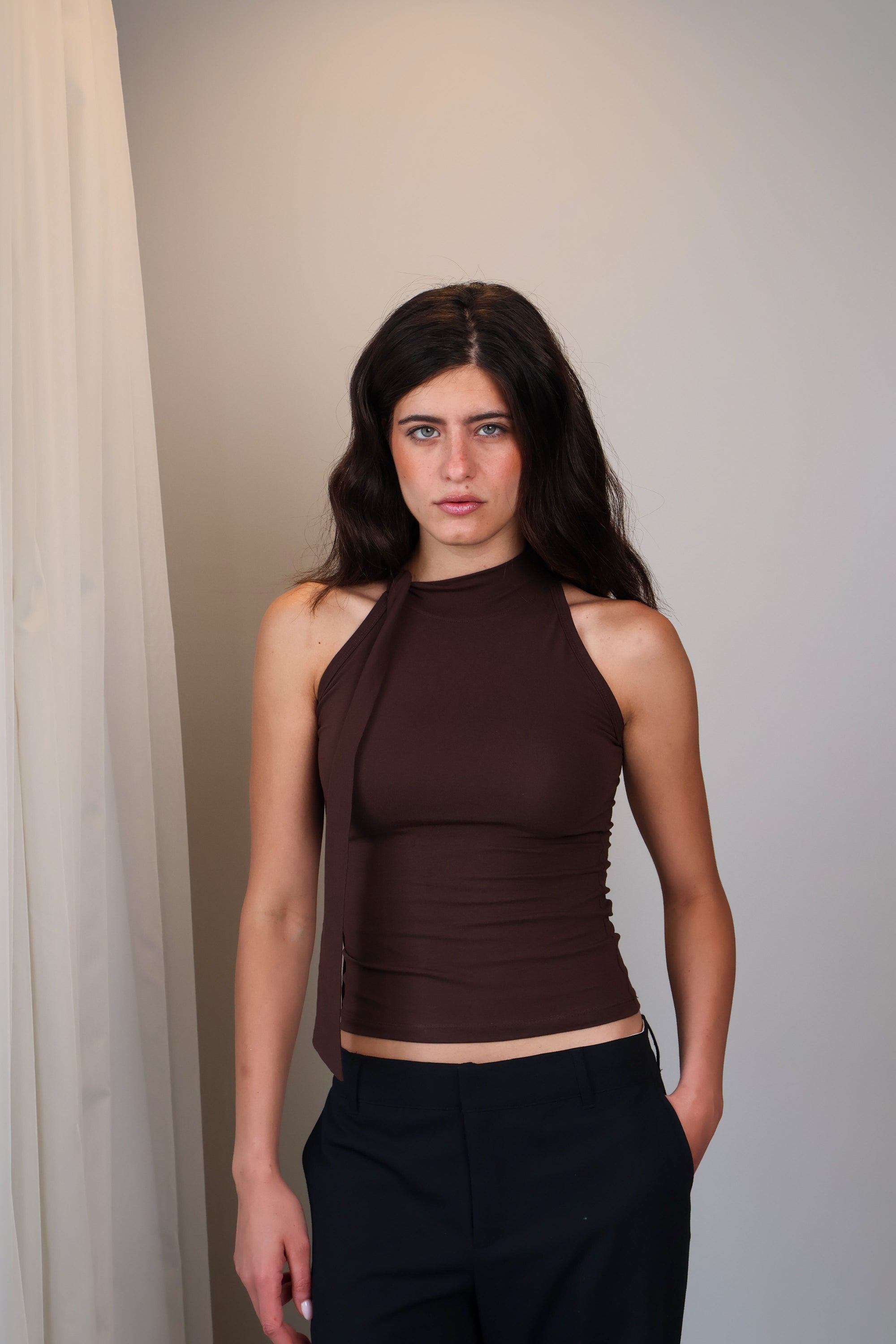 Scarf Halter Top