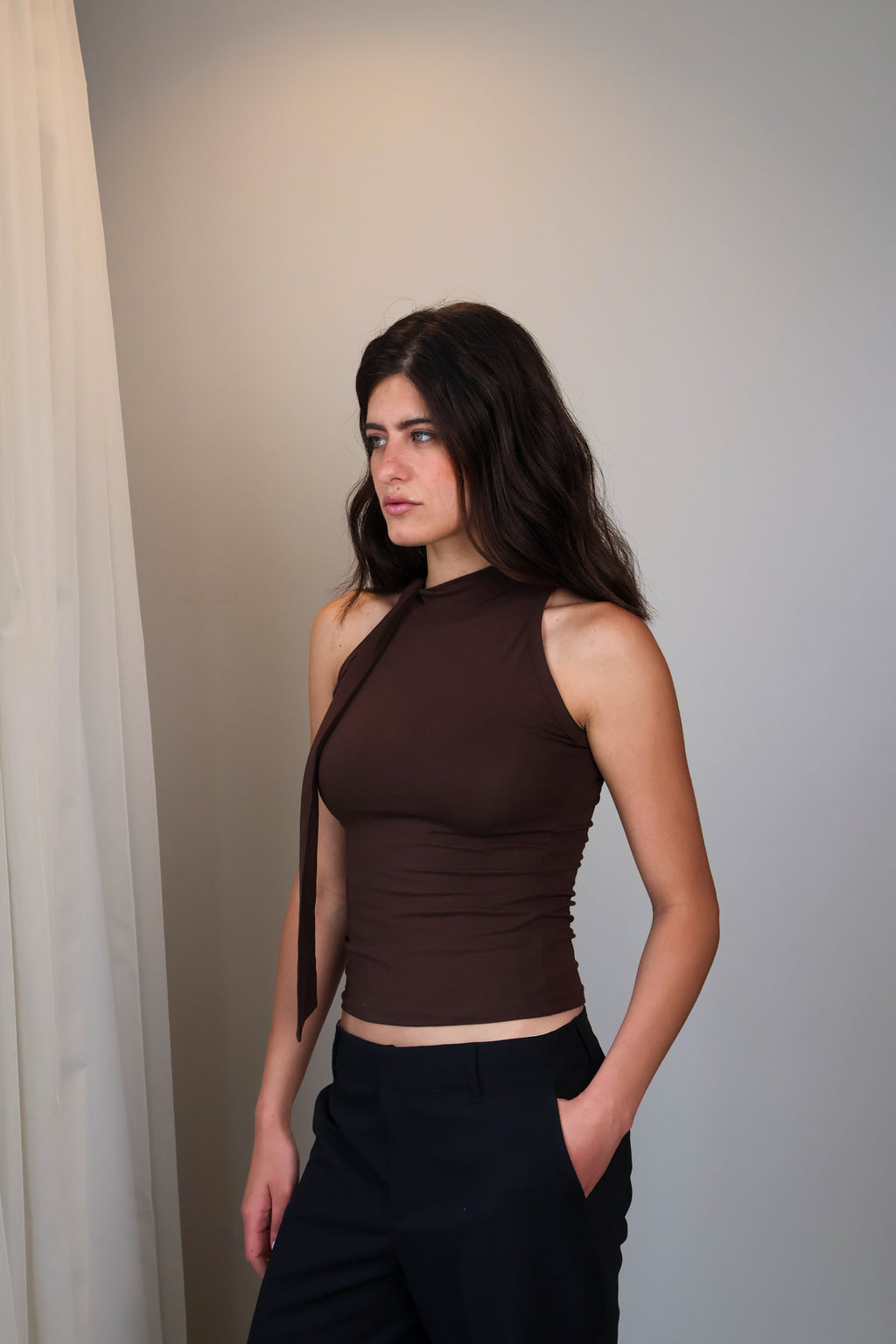 Scarf Halter Top