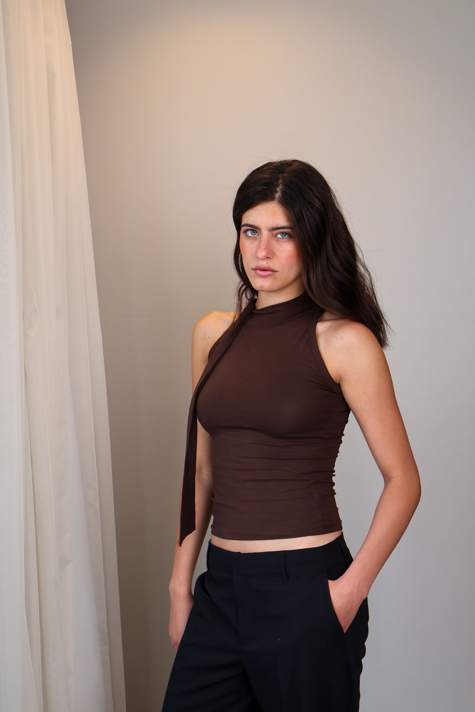 Scarf Halter Top