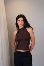 Scarf Halter Top