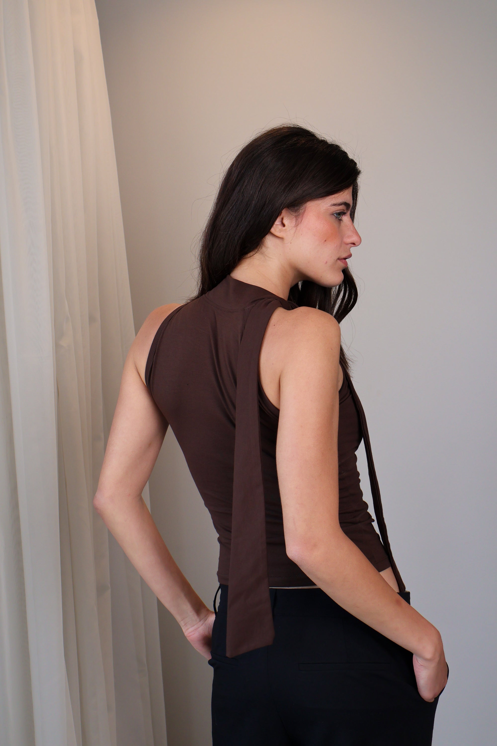 Scarf Halter Top