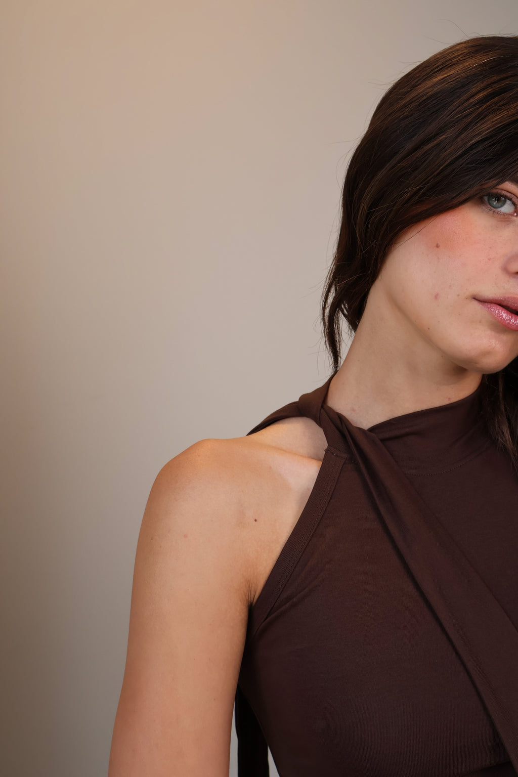Scarf Halter Top