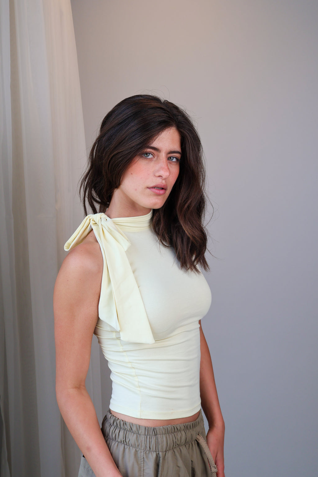 Scarf Halter Top