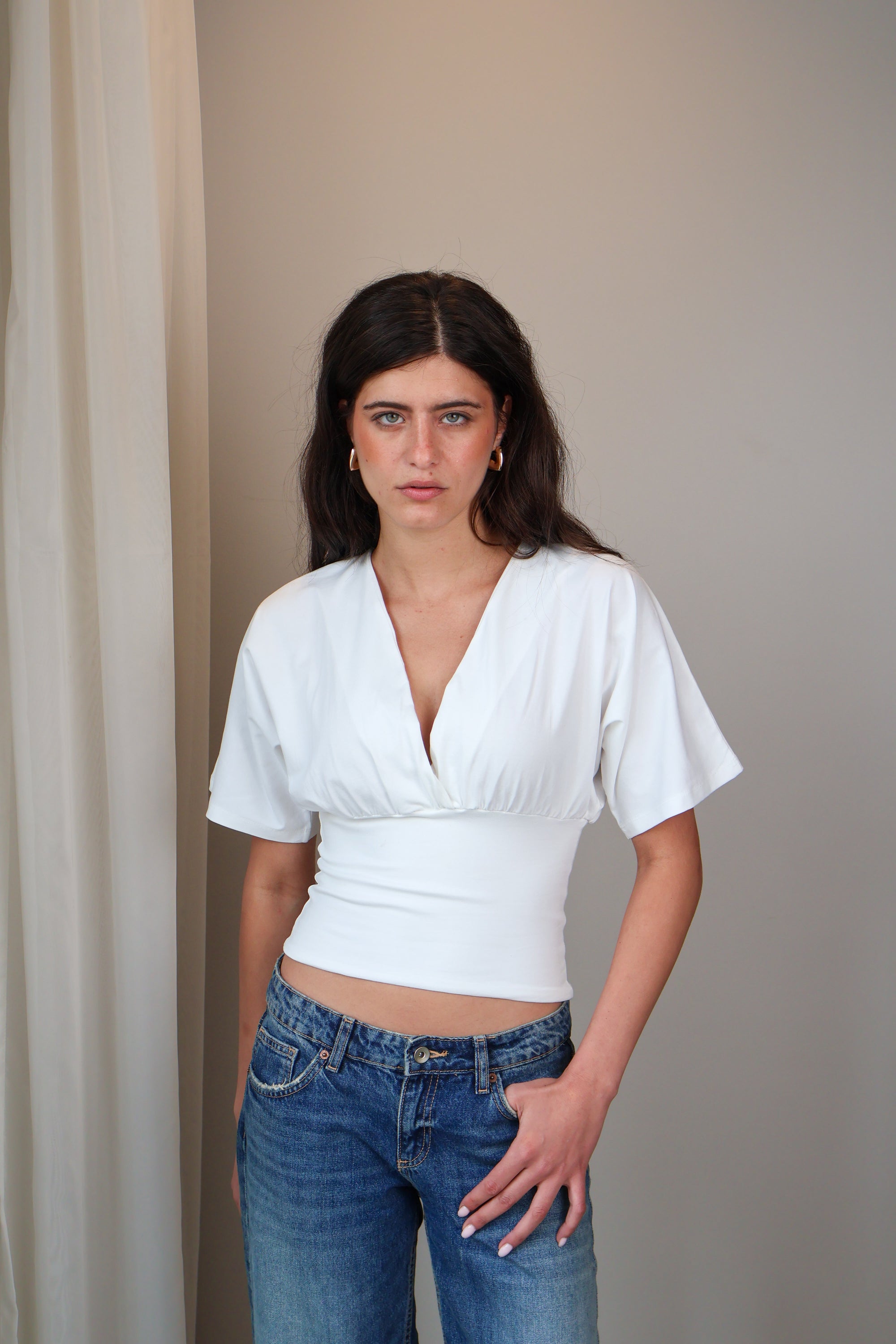 Crossover Shaping Waist Top