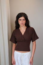 Crossover Shaping Waist Top