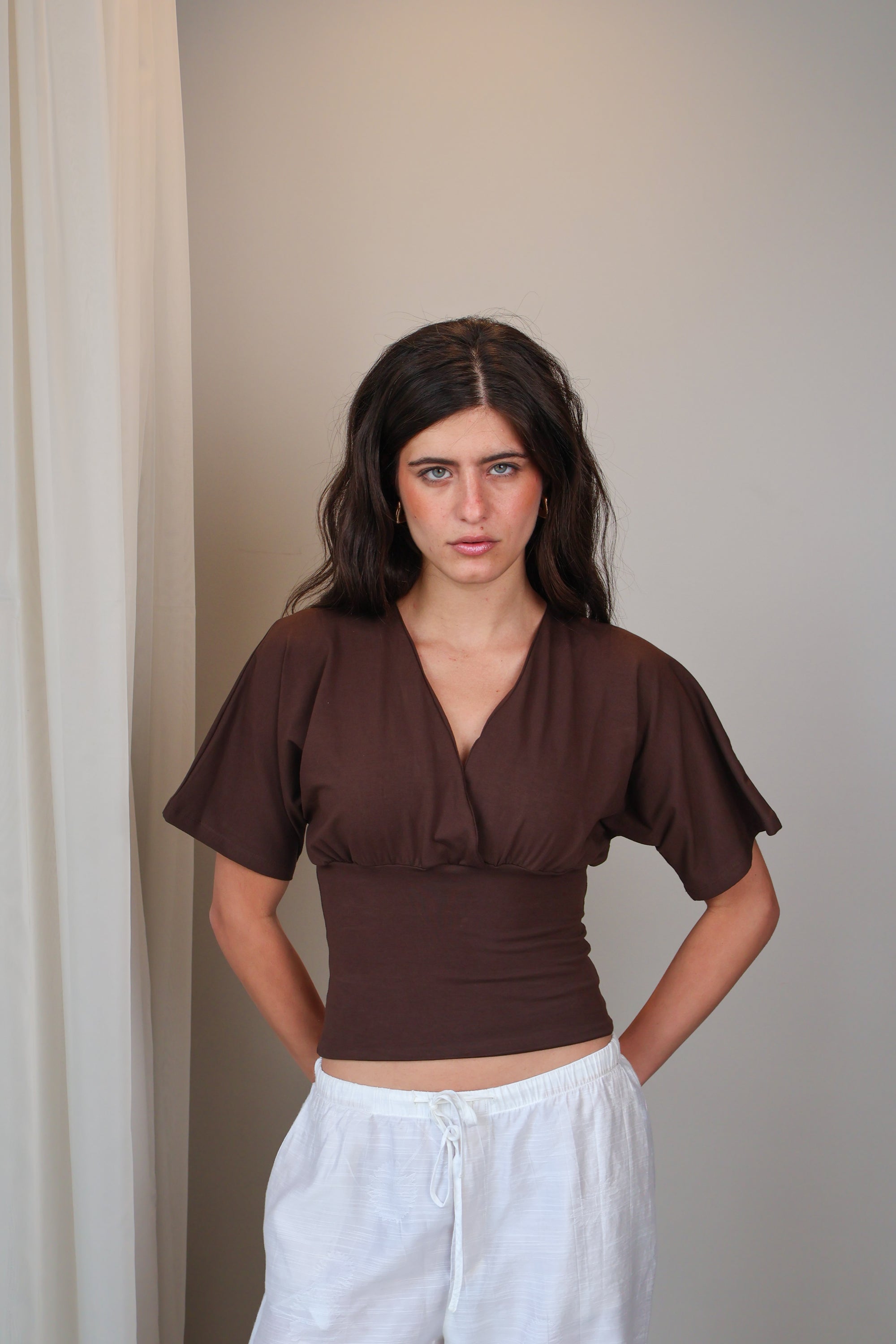 Crossover Shaping Waist Top