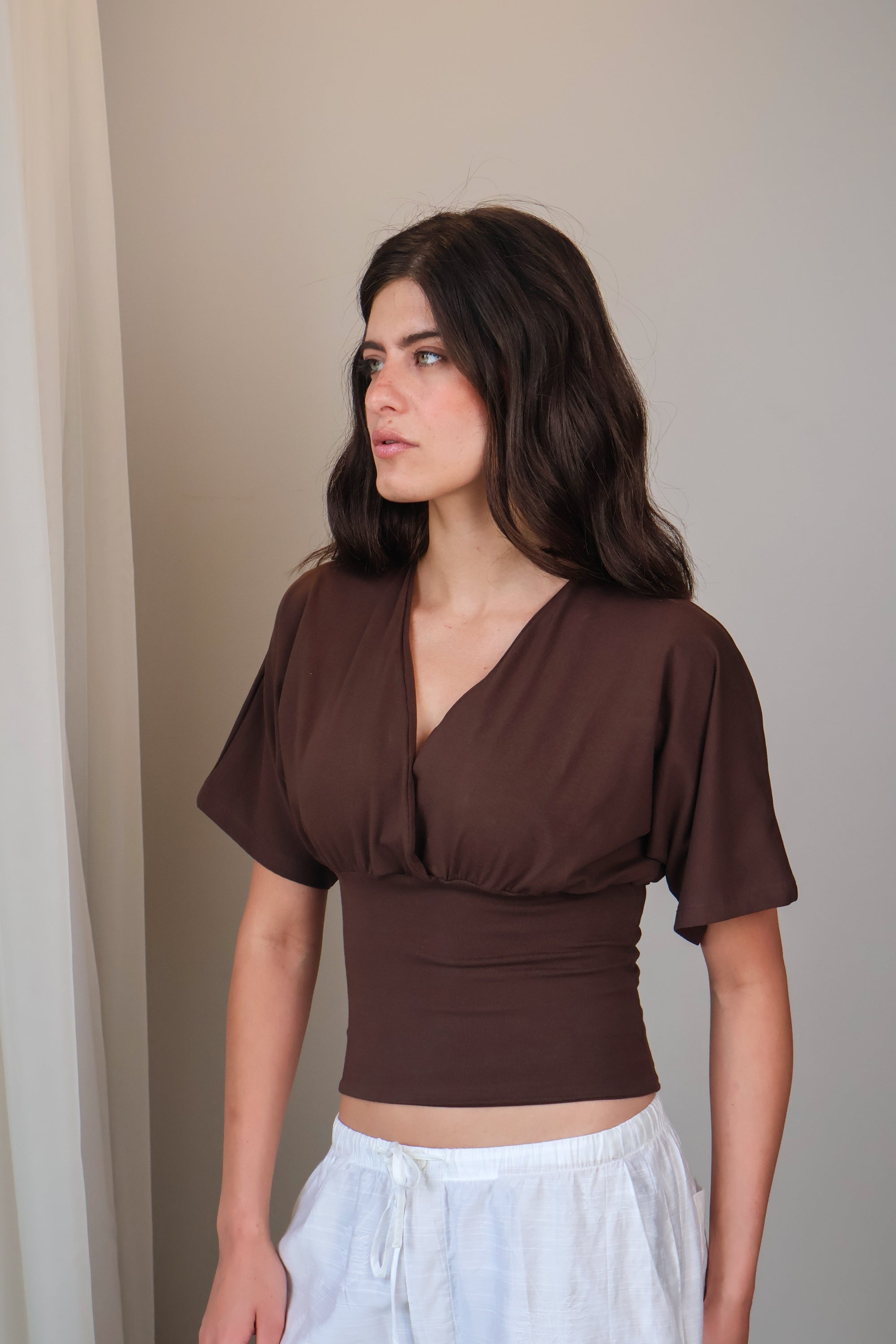 Crossover Shaping Waist Top