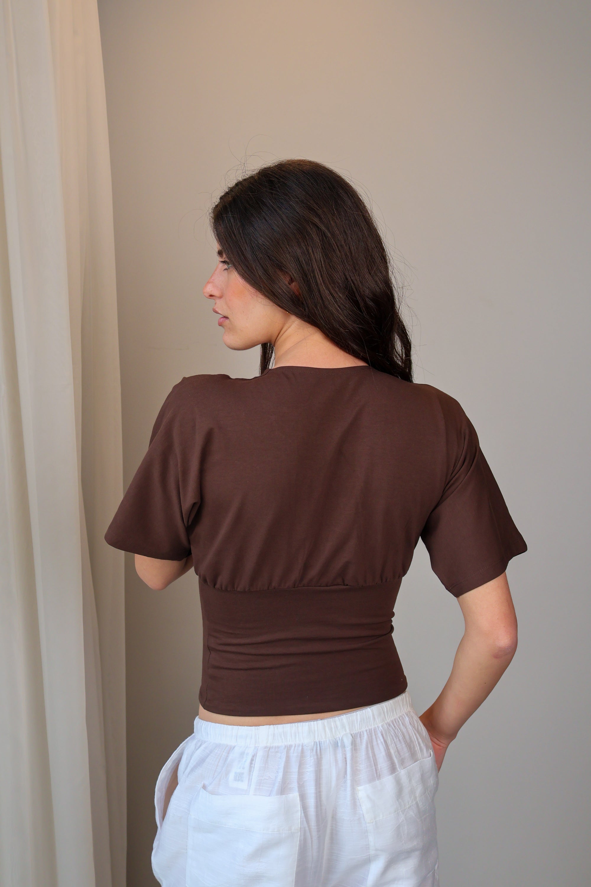 Crossover Shaping Waist Top