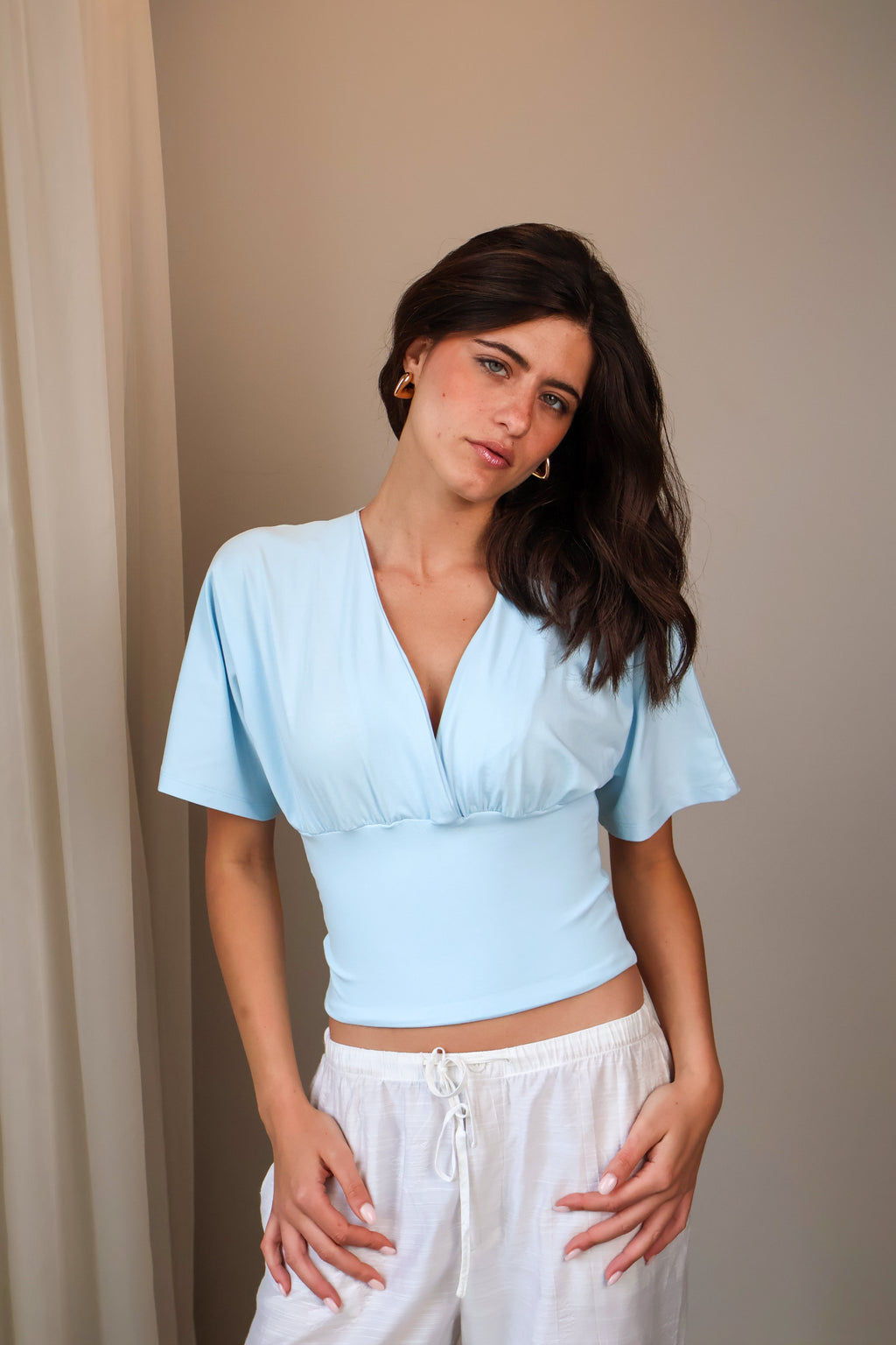Crossover Shaping Waist Top