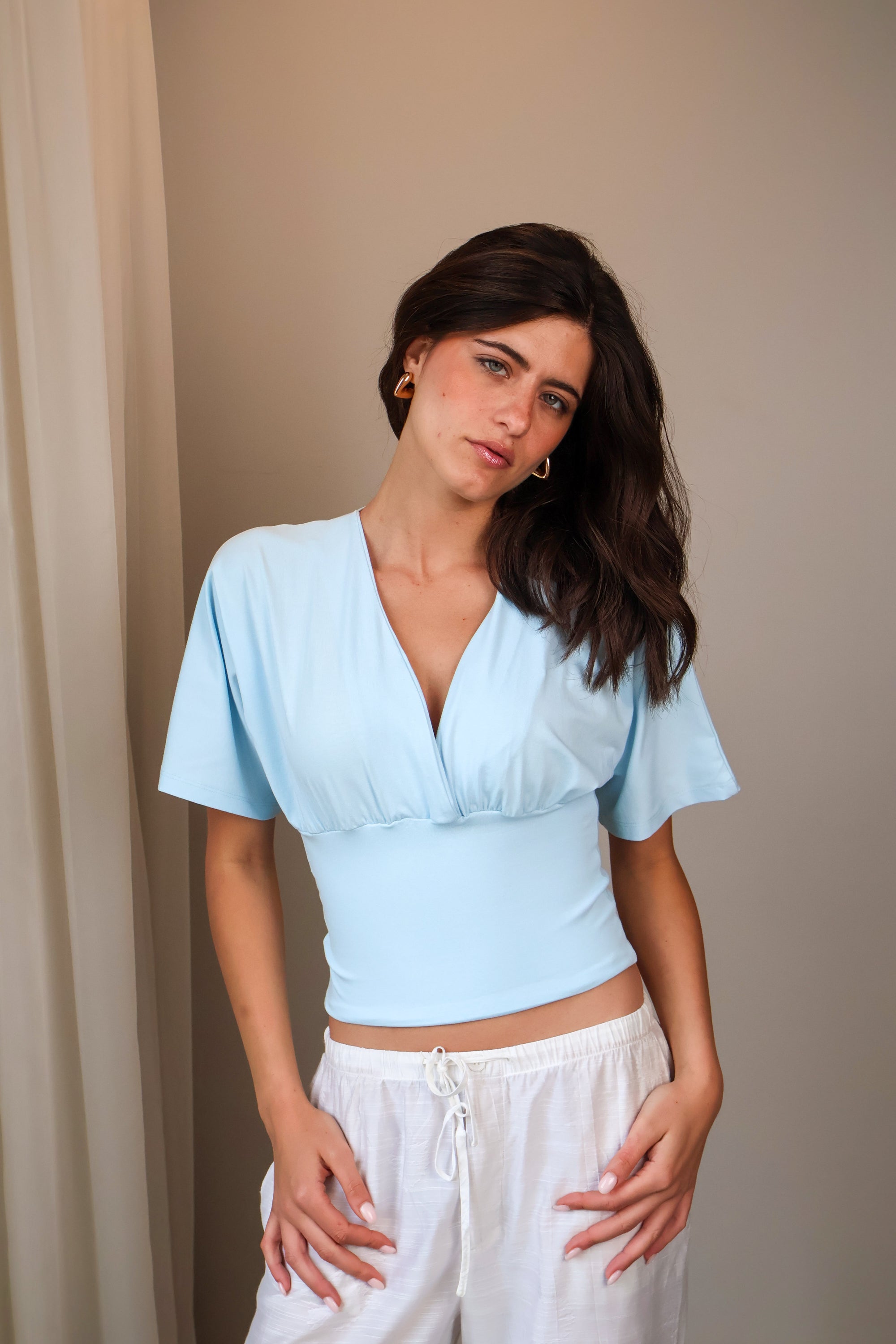 Crossover Shaping Waist Top