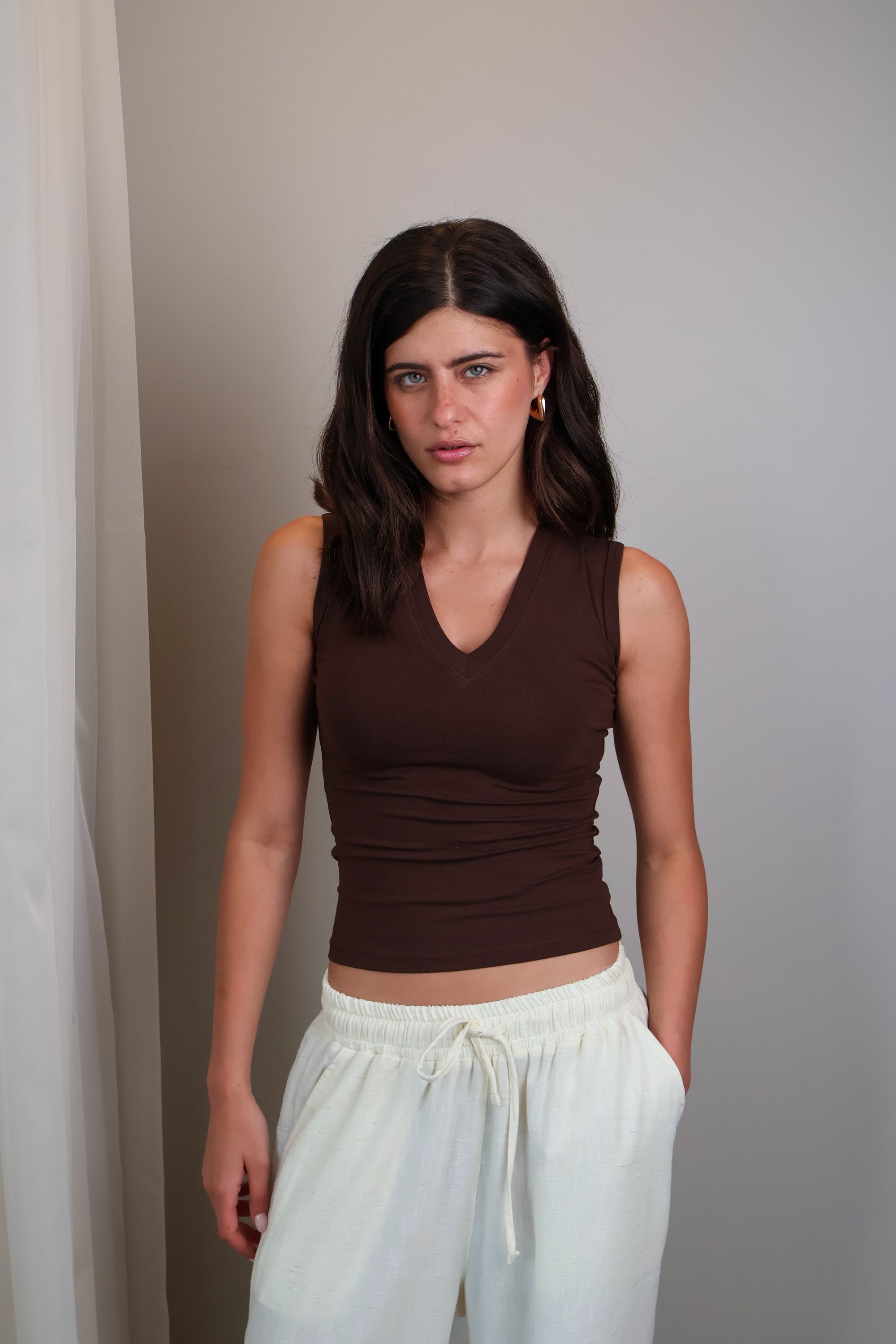 V Neck Tank