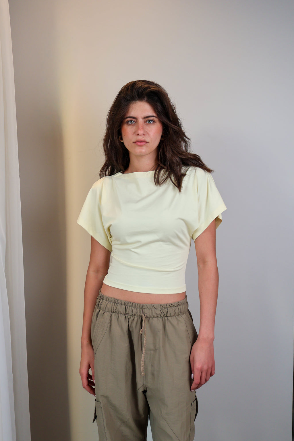 Boatneck Shaping Waist Top
