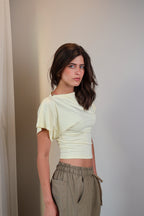 Boatneck Shaping Waist Top