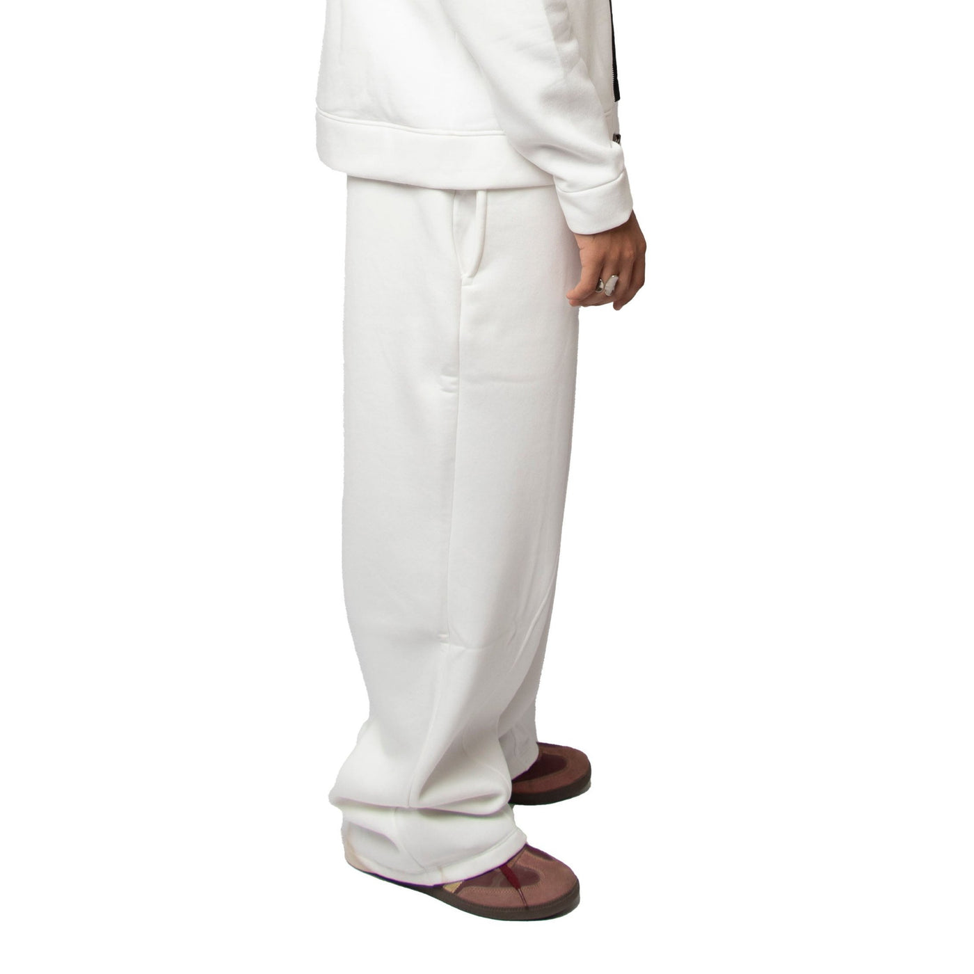 Blank Sweatpants in white