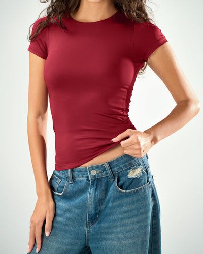 Shaping tank top in Raspberry