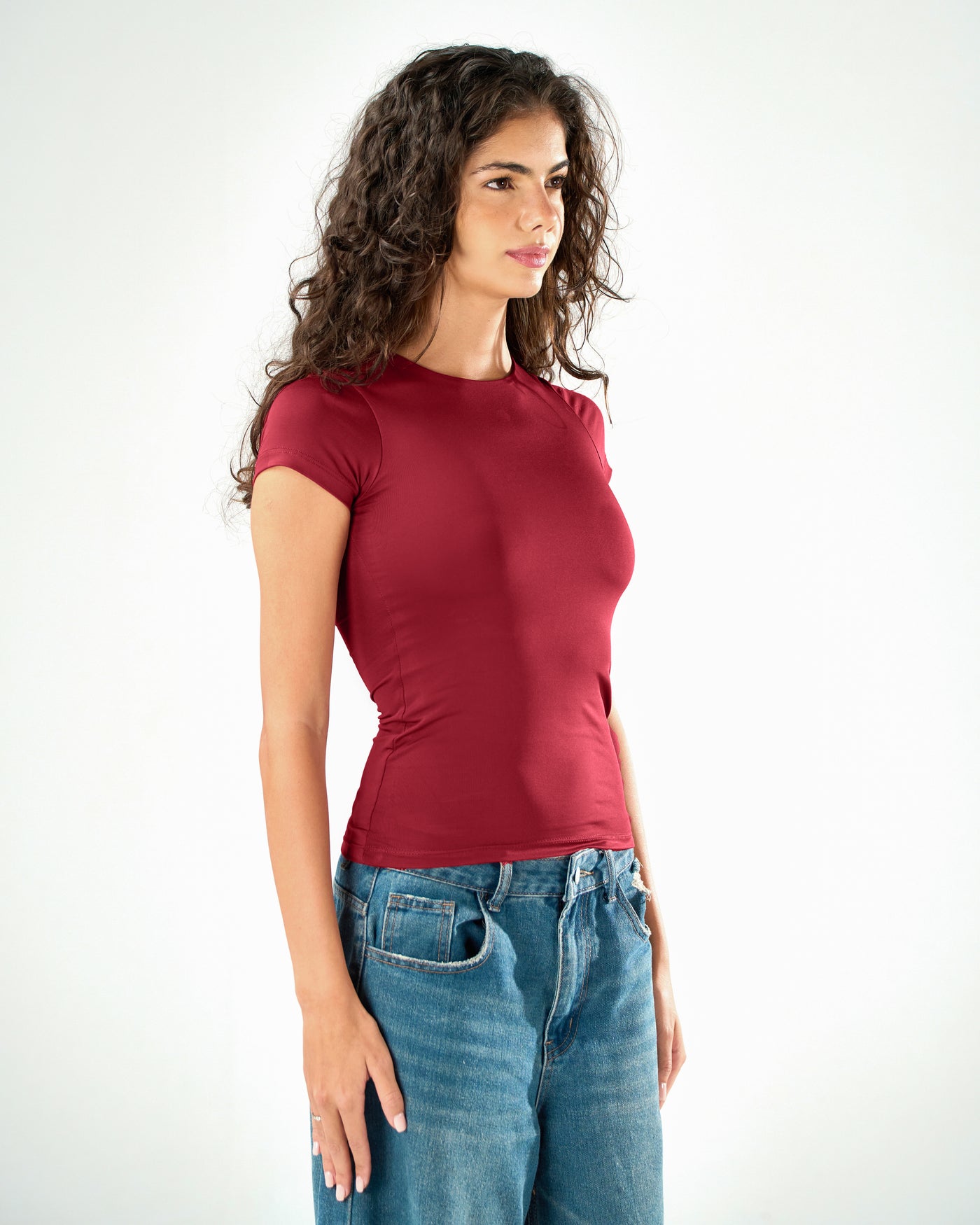 Shaping tank top in Raspberry