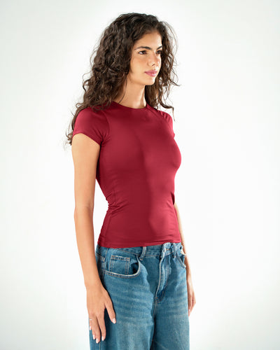 Shaping tank top in Raspberry