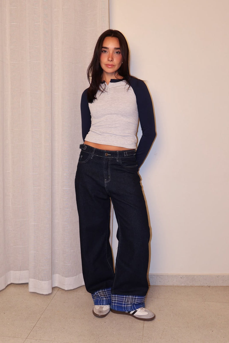 Baseball Henley Tee